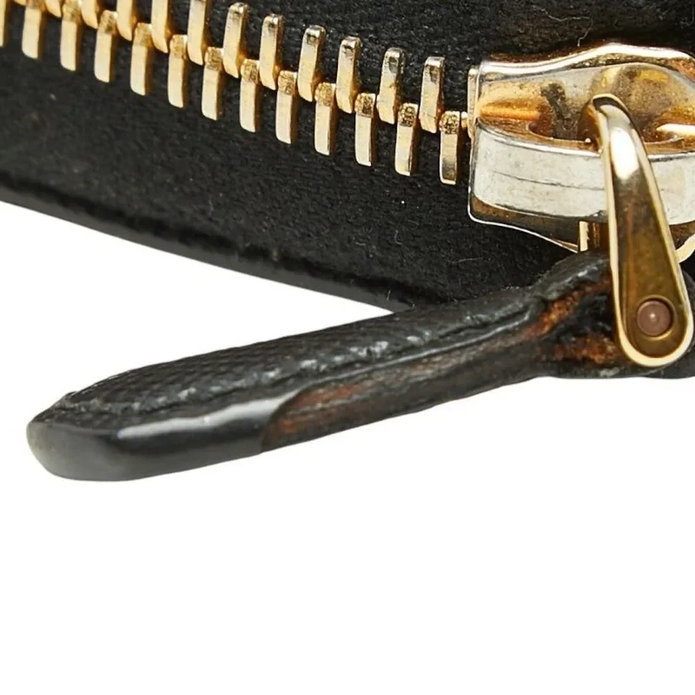 Prada Triangle Logo Plate Long Wallet
